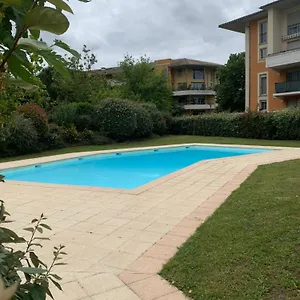 Rose T2, Climatisation,parking Prive, Piscine, Wifi , Confort Appartement Toulouse